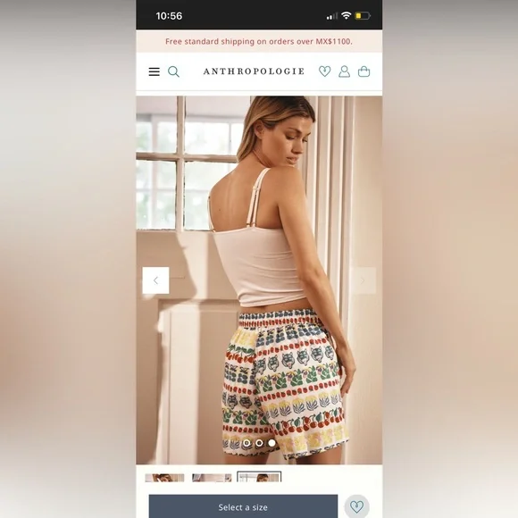 Anthropologie The Wren Boxer Shorts : Flannel Edition - Picture 8 of 9